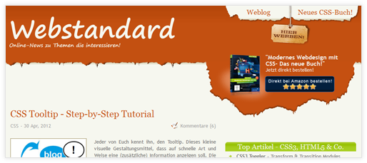 Webstandard-Blog