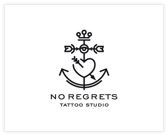 Logodesign Inspiration: NR - tattoos