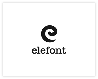 Logodesign Inspiration: elefont
