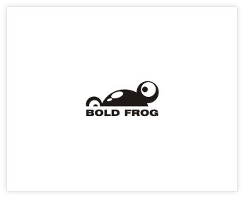 Logodesign Inspiration: bold frog