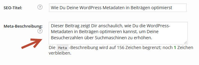 wordpress-meta-beschreibung